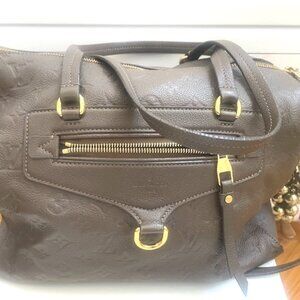 NEW! LOUIS VUITTON MONOGRAM Empreinte  Lumineuse PM Bag  with Charm